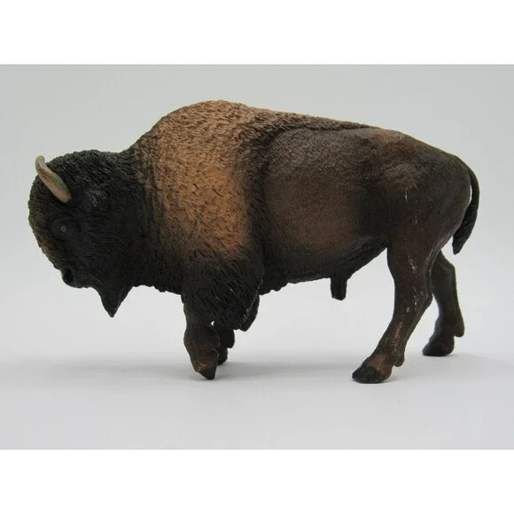 Safari Ltd Brown Buffalo Bison 2018 Animal Figure Realistic Toy Figurine - Picture 6 of 16